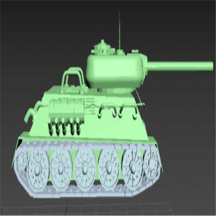 织金充气军用坦克模型